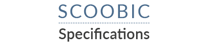 Scoobic Specifications